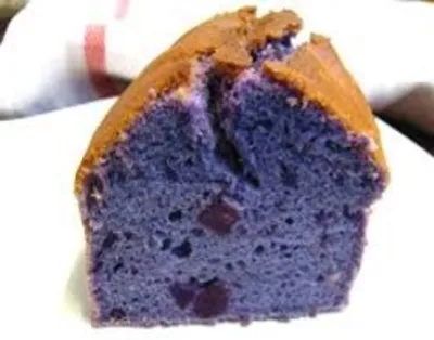Purple Sweet Potato Chiffon